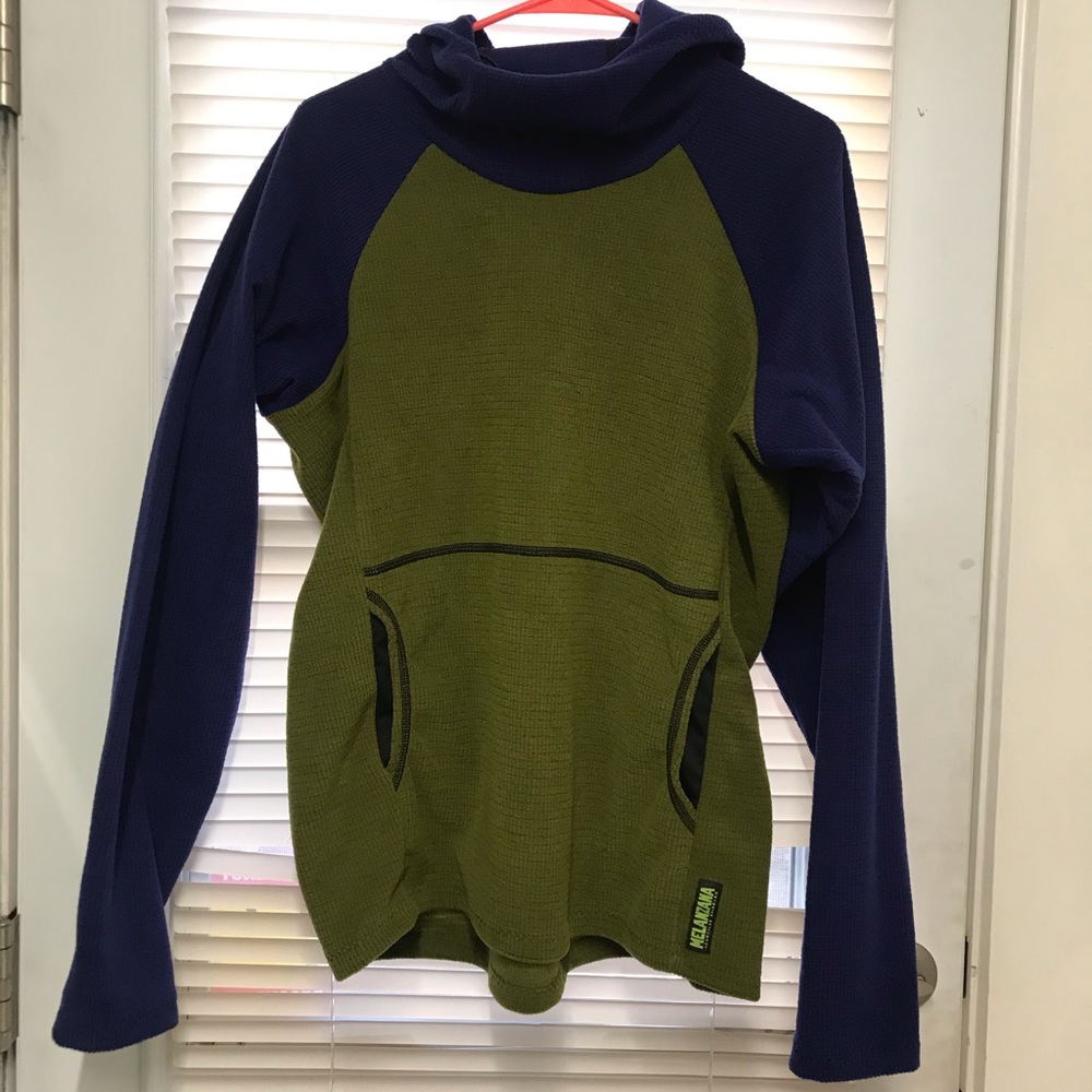Brand new men’s Melanzana Micro Grid Hoodie